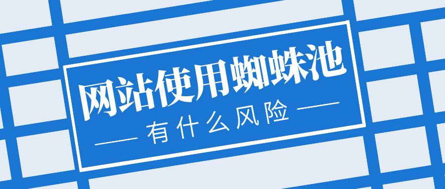 网站使用蜘蛛池有什么风险？
